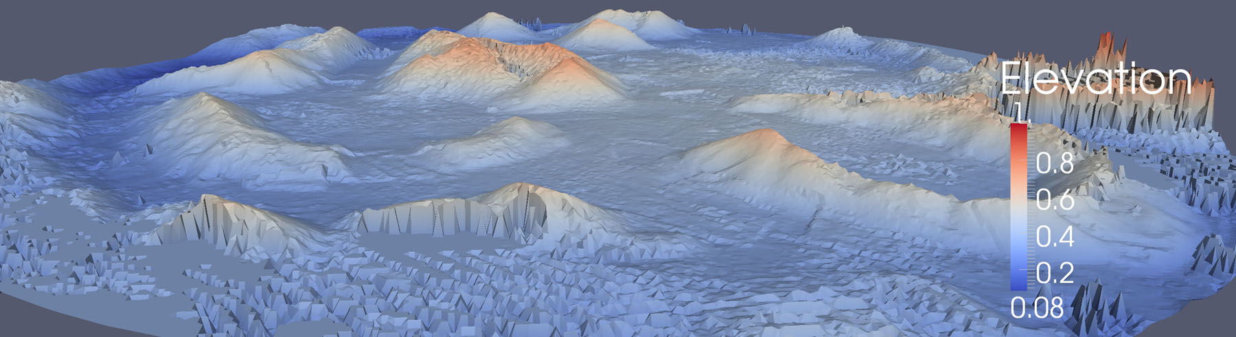 3D SLAM results for the a100_dome_vo dataset.